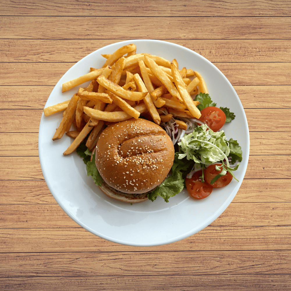 Hamburgertallerken